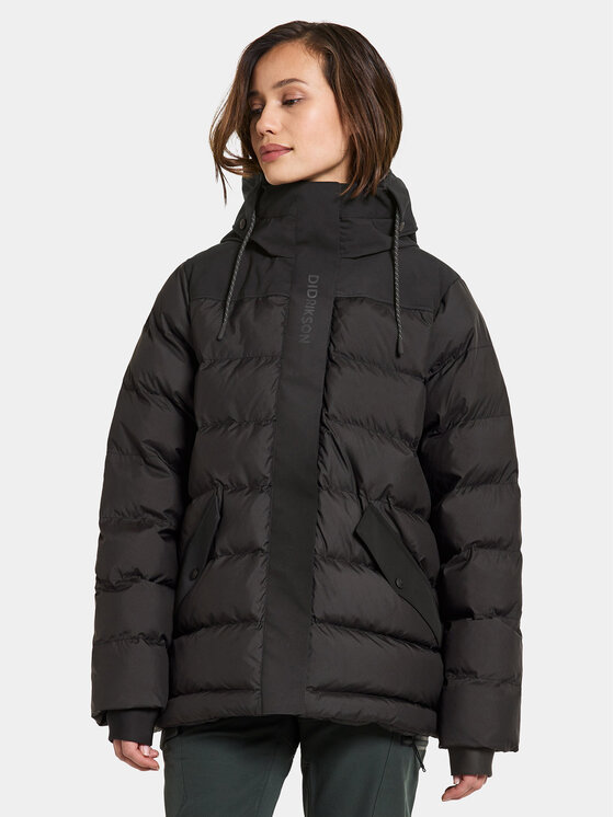 Didriksons Geacă de iarnă Filippa Wns Jkt 2 504834 Negru Regular Fit