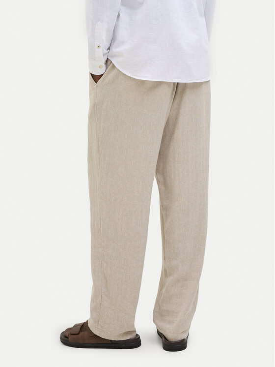 Jack&Jones Jack&Jones Čino bikses Karl Mykonos 12269371 Bēšs Loose Fit