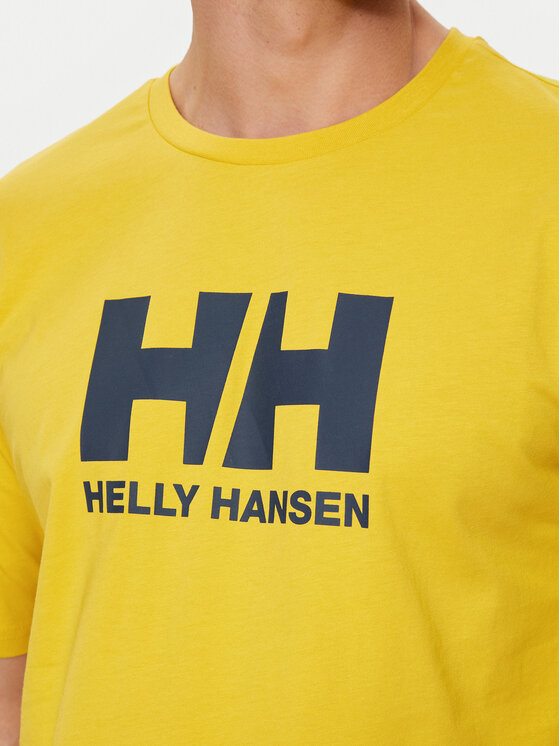 Helly Hansen Helly Hansen Póló Hh Logo T-Shirt 33979 Sárga Regular Fit