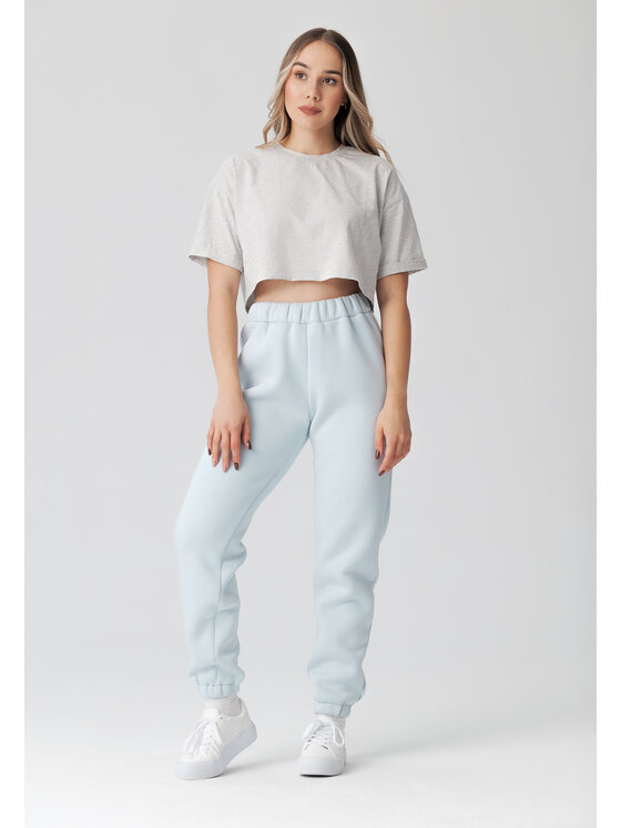 LAURELLA LAURELLA Spodnie dresowe 3UU001 Niebieski Regular Fit