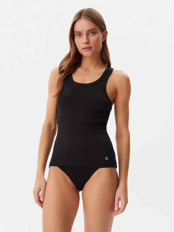 Calvin Klein Underwear Calvin Klein Underwear Souprava topů LV00QS7493 Černá Regular Fit
