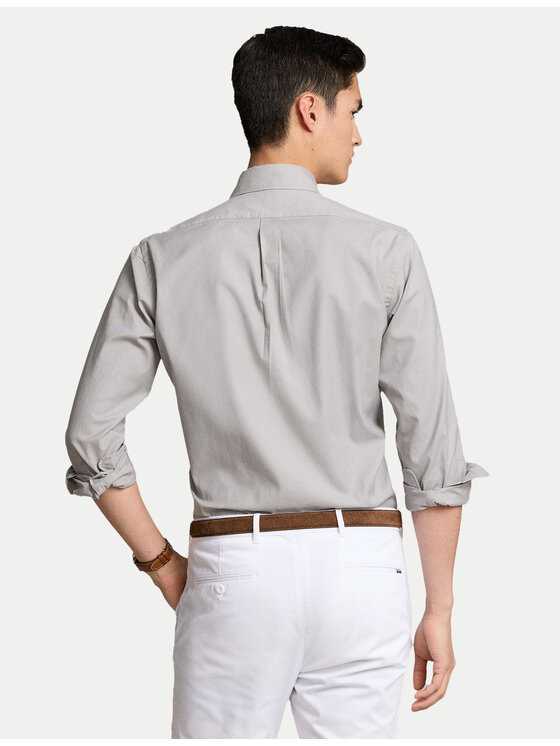 Polo Ralph Lauren Polo Ralph Lauren Košile 710829480009 Šedá Custom Fit