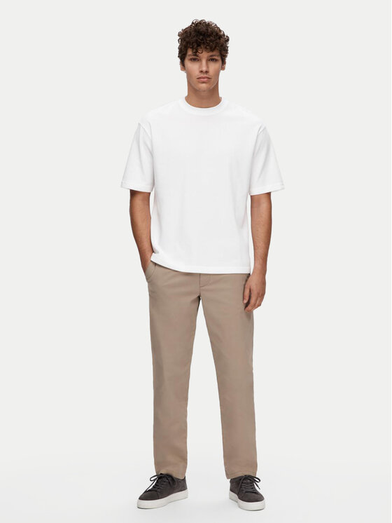 Selected Homme Selected Homme T-shirt 16094143 Bijela Loose Fit