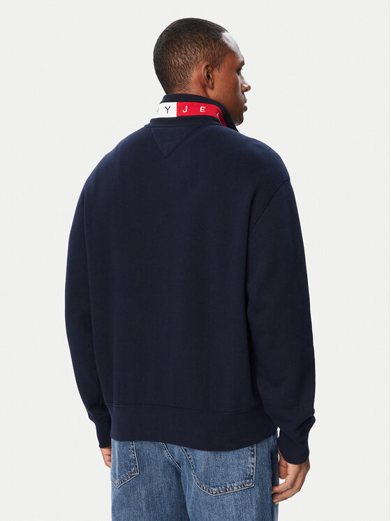 Tommy Jeans Tommy Jeans Felpa Branded DM0DM23605 Blu scuro Regular Fit