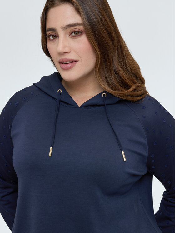 Fiorella Rubino Fiorella Rubino Bluza G852L008967N034 Niebieski A-Line Fit