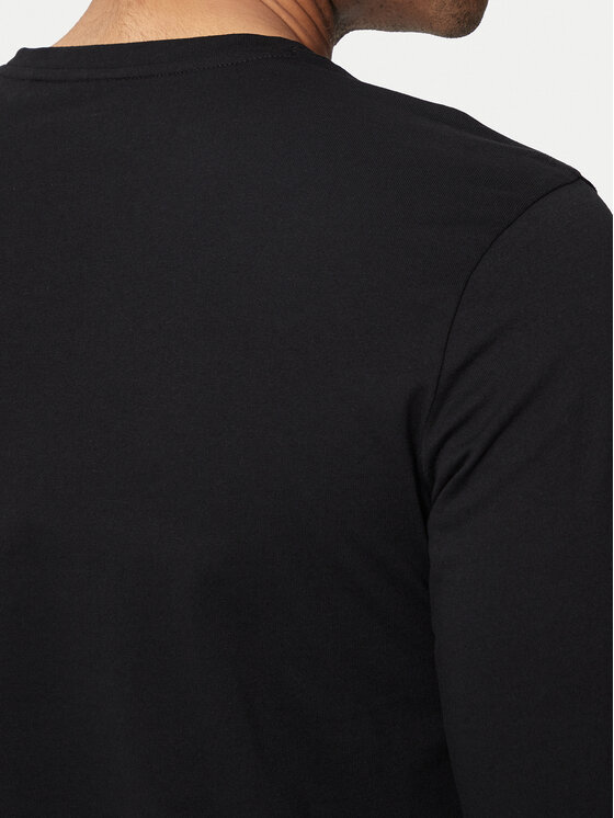 BOSS Boss Majica dugih rukava Tacls 50512111 Crna Regular Fit