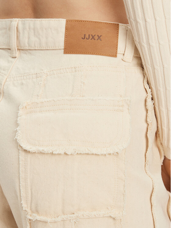 JJXX JJXX Traperice Elly 12279661 Écru Wide Leg