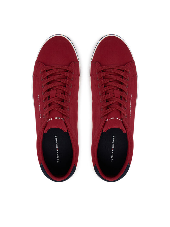 Tommy Hilfiger Tommy Hilfiger Tenisky Vulc Core Long Lace FM0FM05688 Bordó