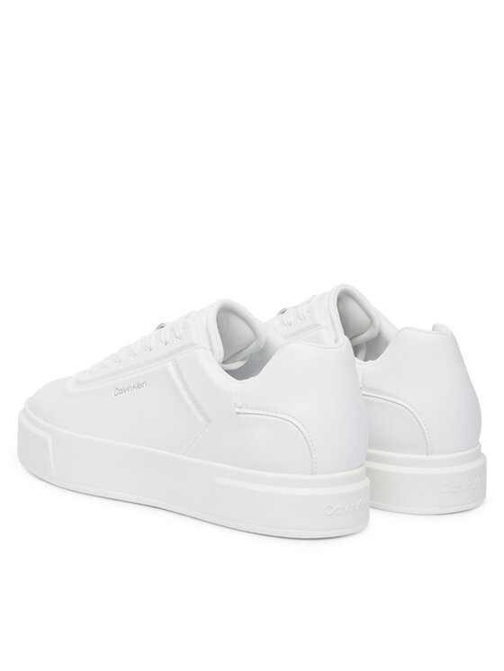 Calvin Klein Calvin Klein Sneakers Basket Cups Oxf Lup Hf Lth YM0YM01452 Bianco