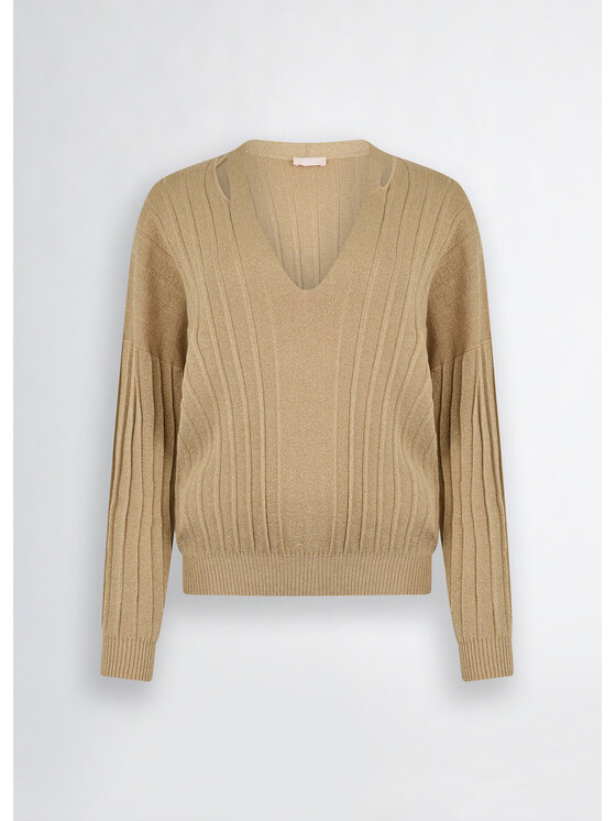 Liu Jo Liu Jo Maglione WA5056MS64JA4342 Beige Regular Fit