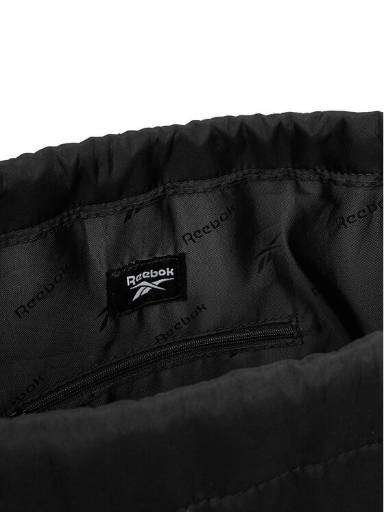 Reebok Reebok Σακίδιο πλάτης πουγκί C-RBK-B-043-08 Μαύρο
