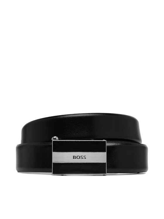 BOSS BOSS Nadrágszíj Boss_Icon_Leat_Os35 50546937 Fekete