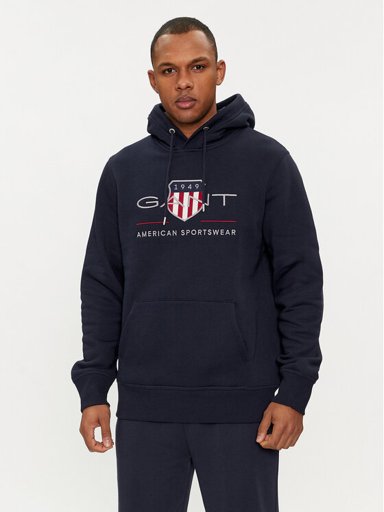Gant Gant Jopa Archive Shield 2047082 Mornarsko modra Regular Fit