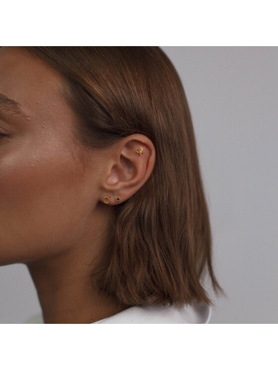 ANIA KRUK ANIA KRUK Piercing SRUKS0370Z Żółte złocenie