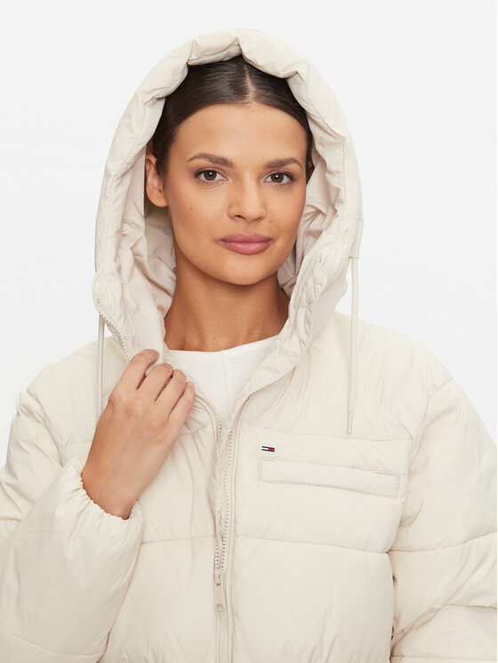 Tommy Jeans Tommy Jeans Kurtka zimowa Vail DW0DW18842 Beżowy Regular Fit