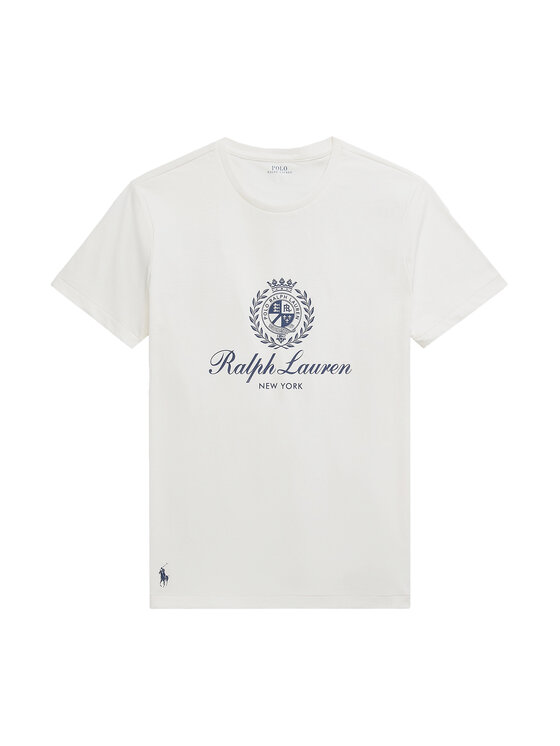 Polo Ralph Lauren Polo Ralph Lauren T-Shirt 710978032001 Λευκό Regular Fit