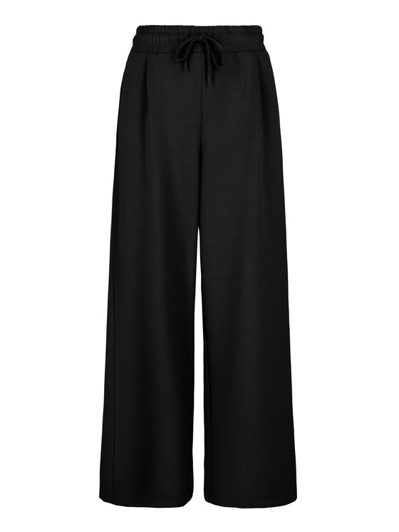 Volcano Volcano Spodnie dresowe N-MOCK Czarny Regular Fit