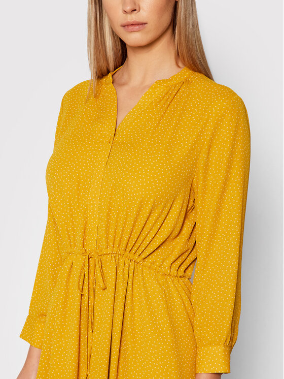 Vestito Chemisier Rinascimento Vestito Giallo Selected Femme