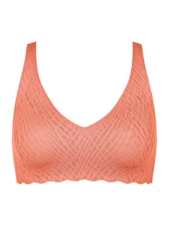 Sloggi Sloggi Sutien fără armătură Zero Feel Bliss 10219688 Portocaliu
