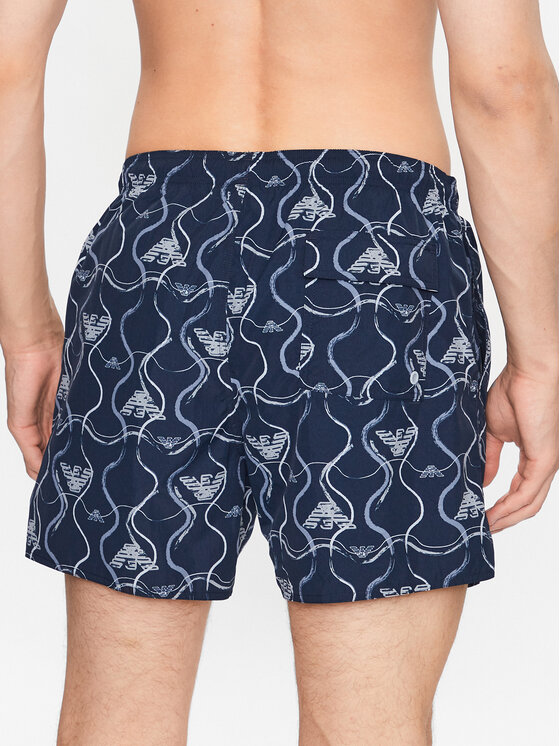 Emporio Armani Underwear Emporio Armani Underwear Szorty kąpielowe 2117403R444 Granatowy