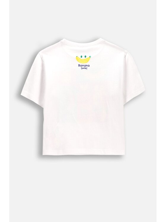 Coccodrillo Coccodrillo T-Shirt WC6143204WGK-001 Biały Regular Fit