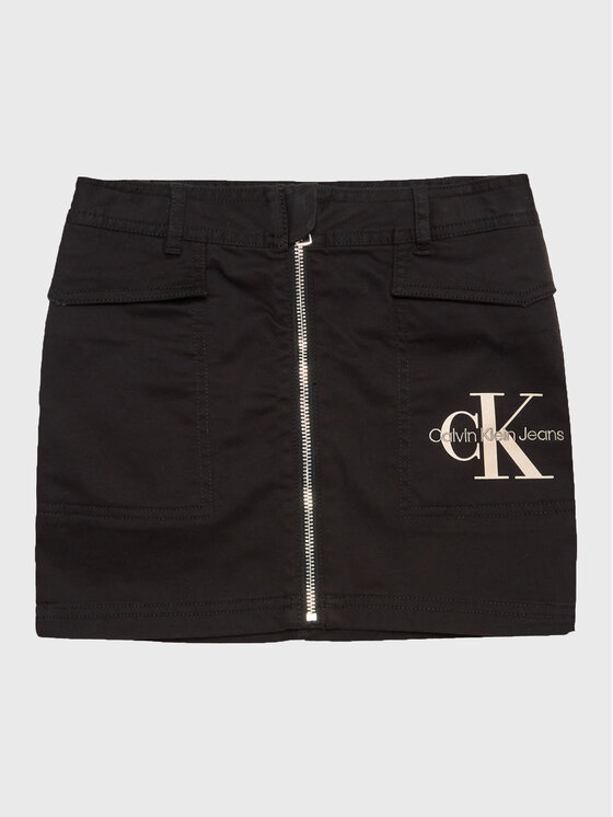 Calvin Klein Jeans Krilo Monogram Off Placed IG0IG01824 Črna Regular Fit