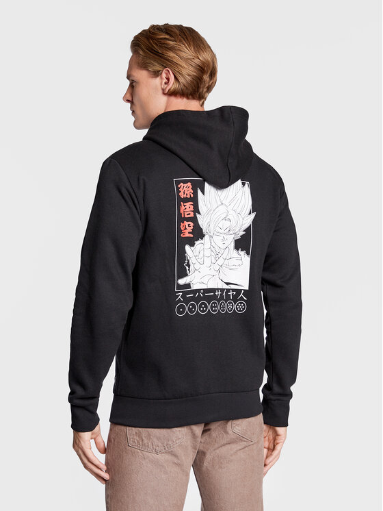 Capslab Capslab Суитшърт Dragon Ball Z Goku CL/DBZ4/1/SWZ/GOK1 Черен Regular Fit