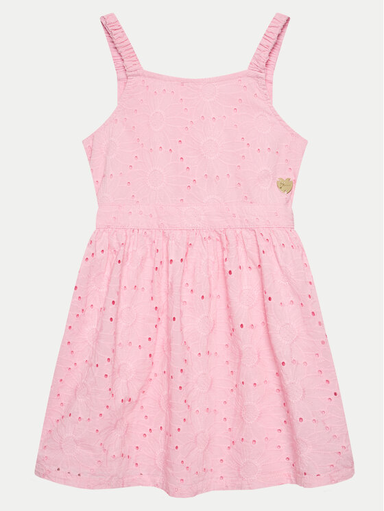 Guess Guess Елегантне плаття J4GK22 WG5N0 Рожевий Regular Fit