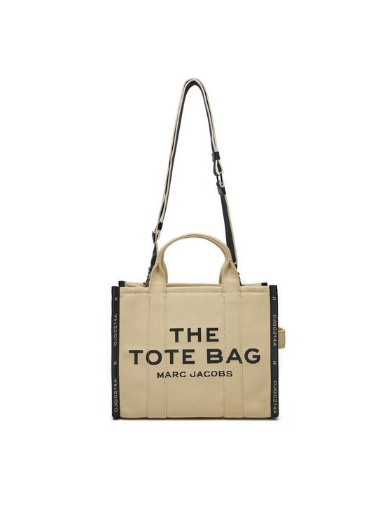 Marc Jacobs Geantă The Jacquard Medium Tote Bag M0017027 Bej