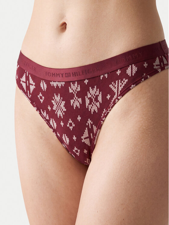 Tommy Hilfiger Tommy Hilfiger Komplet fig UW0UW05529 Czerwony ciemny