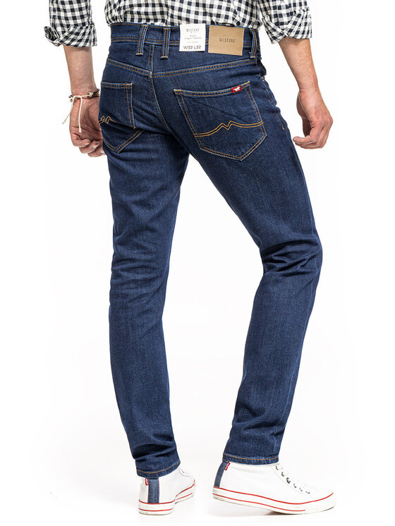 Mustang Mustang Jeansy OREGON TAPERED Niebieski Slim Fit
