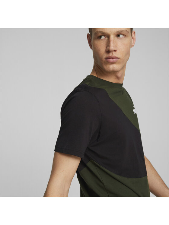 Puma Puma T-Shirt 673380 Zielony Regular Fit