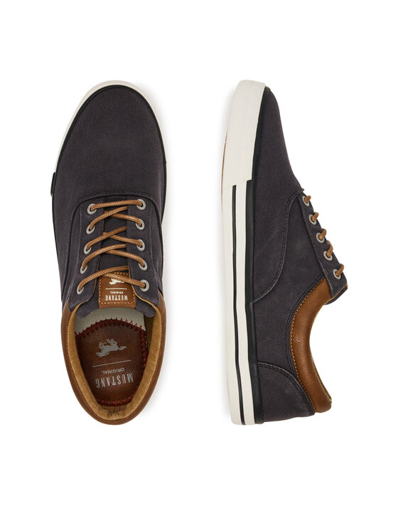 Mustang Mustang Sneakers aus Stoff 4072-315 Dunkelblau