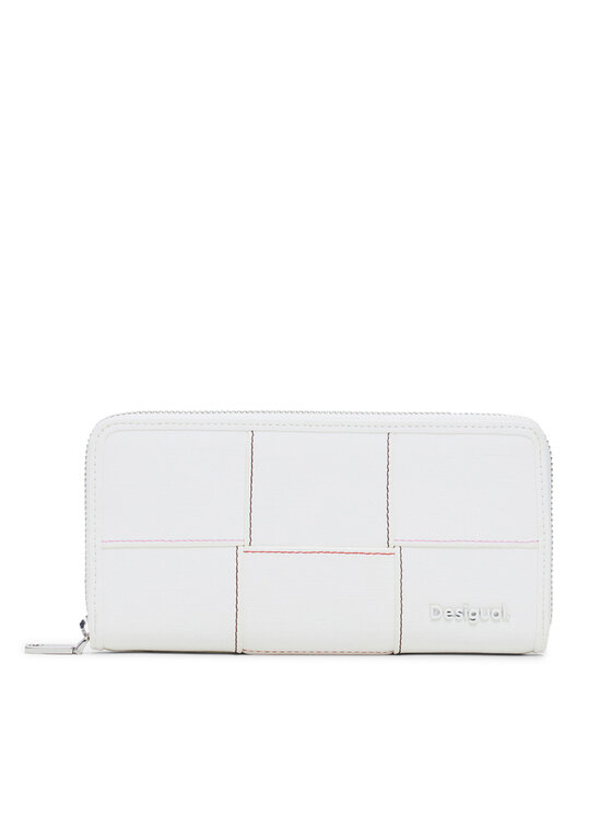 Desigual Desigual Portafoglio grande da donna 25SAYP48 Bianco