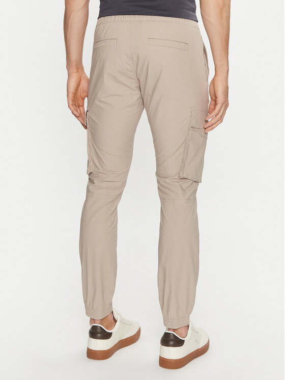 Calvin Klein Jeans Calvin Klein Jeans Jogger nohavice J30J327614 Béžová Skinny Fit