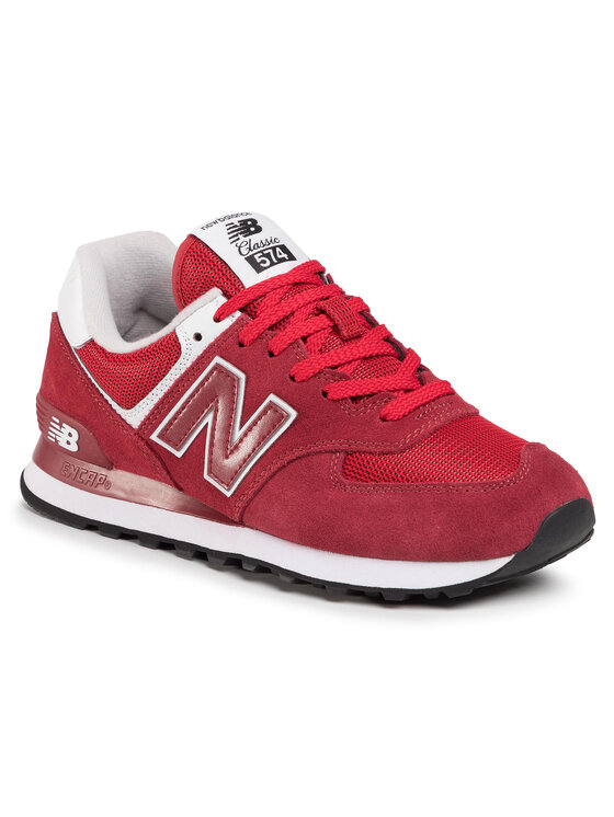 New balance 574 rosso hotsell
