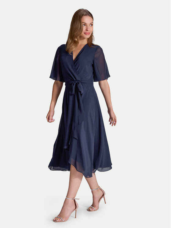 Swing Swing Rochie cocktail 5AI10200 Bleumarin Regular Fit