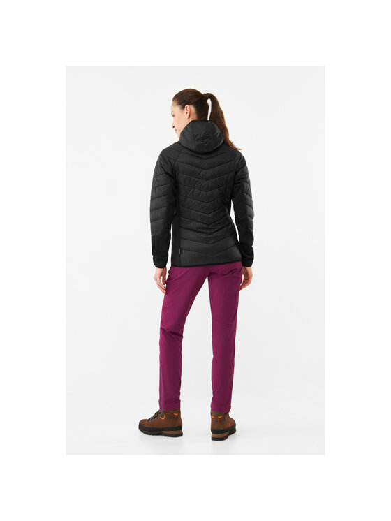 Viking Viking Kurtka przejściowa Kurtka Becky Warm Pro Polartec Primaloft Czarny Regular Fit