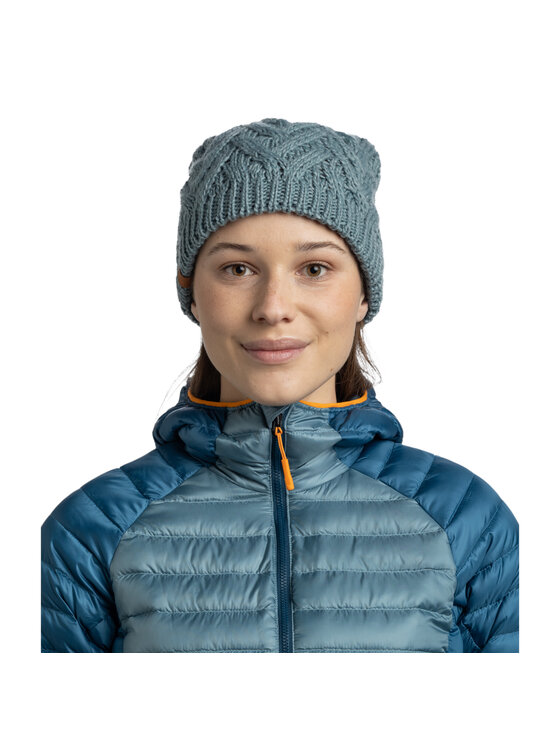 Buff Buff Berretto Knitted Fleece Caryn Beanie Verde