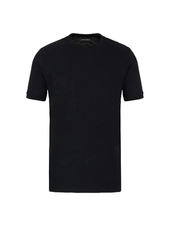 Emporio Armani Emporio Armani Tričko 8N1TL7 1JHWZ Čierna Slim Fit
