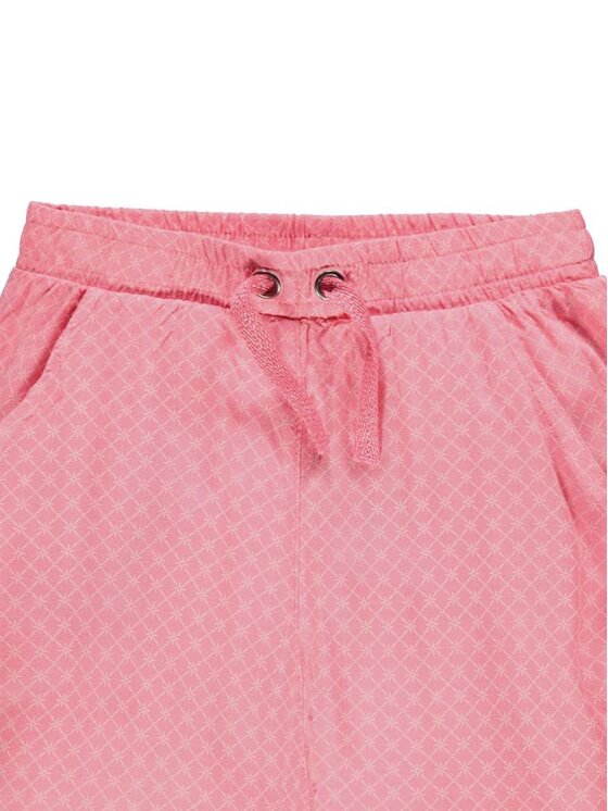 Kanz Kanz Spodnie materiałowe 1714054-2870 Różowy Basic Fit