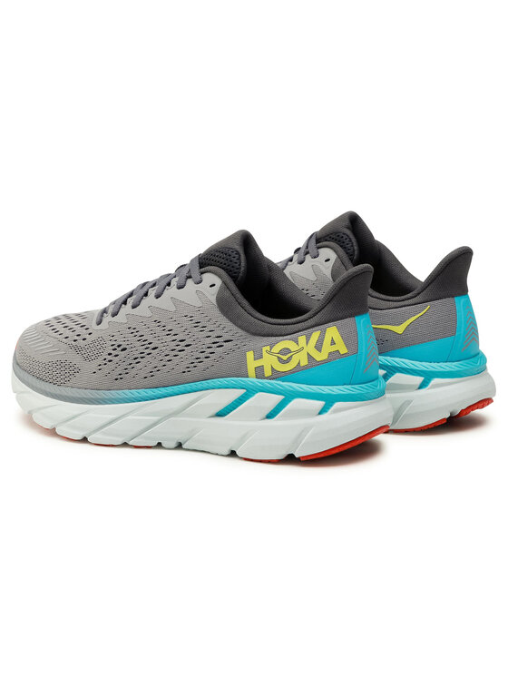 Hoka Hoka Παπούτσια για Τρέξιμο Clifton 7 1110508 Γκρι