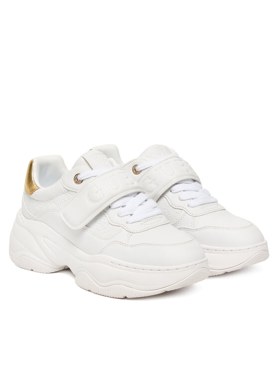 Guess Guess Αθλητικά FLFHNN ELE12 Λευκό