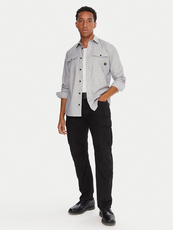 G-Star Raw G-Star Raw Cămașă Marine D24963-C290 Kaki Slim Fit