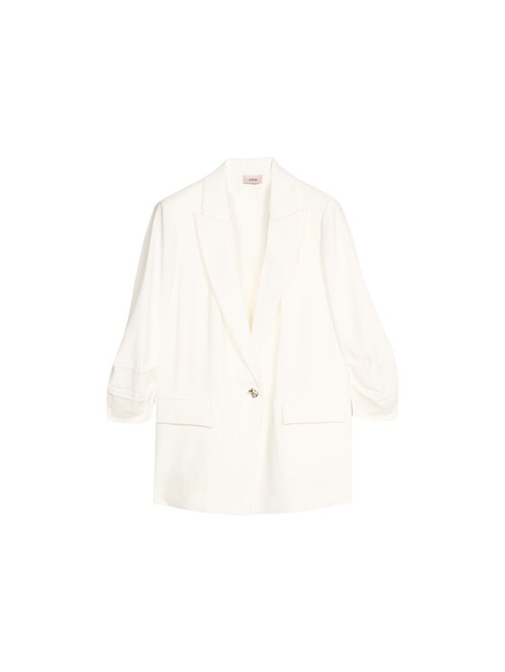 Oltre Oltre Giacca outdoor R160R102235N011 Bianco Regular Fit