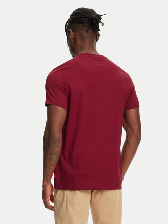 Robe di Kappa Robe di Kappa T-Shirt Dorel 64131EW Bordowy Regular Fit