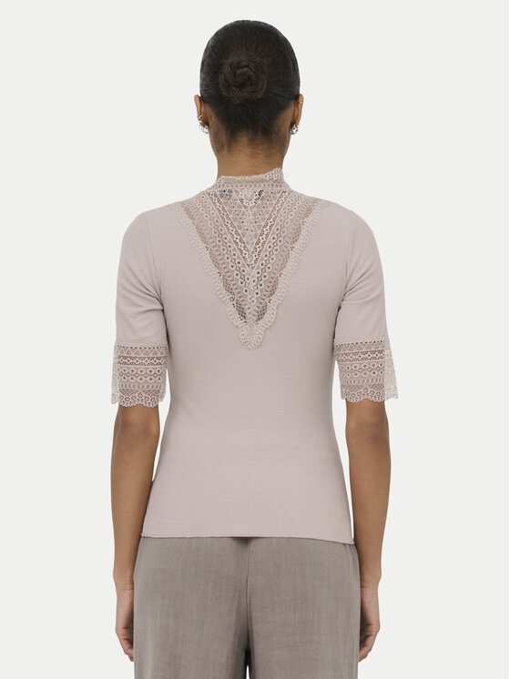 ONLY ONLY Bluză Tilde 15335353 Bej Slim Fit