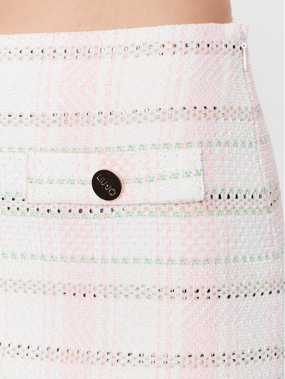 Liu Jo Liu Jo Fustă mini CA3193 T3374 Roz Regular Fit