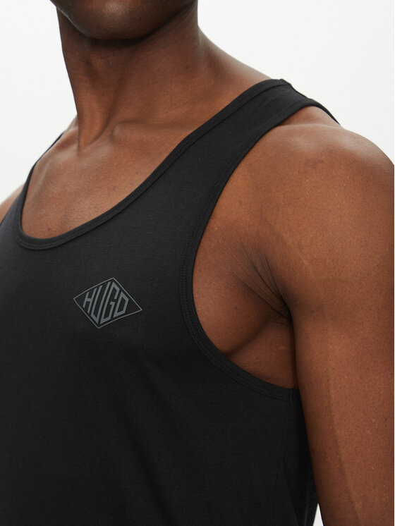 HUGO HUGO Tank top Jo 50540080 Černá Regular Fit