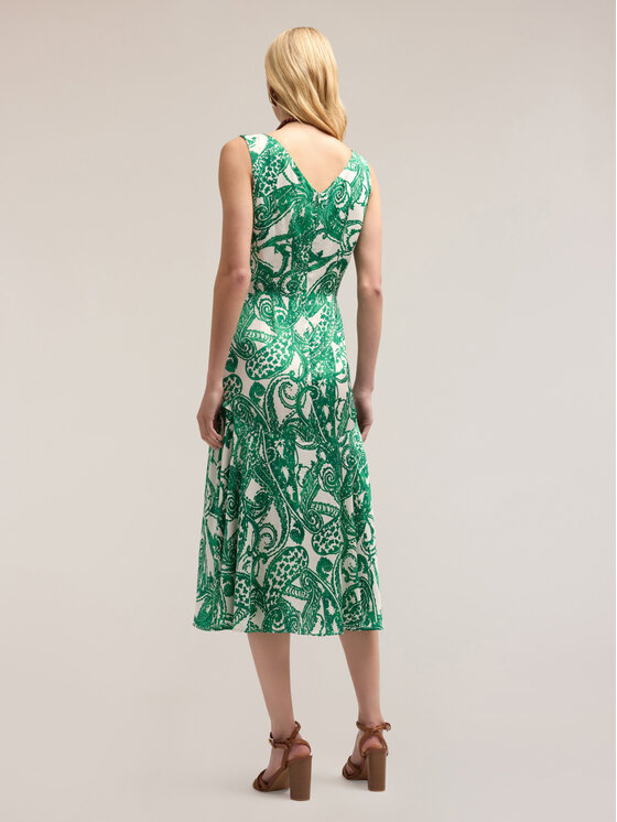 Motivi Motivi Vestito da giorno 7179Q003269N0S1 Verde A-Line Fit